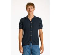 Strickjacke LINDBERGH "Cardigan Relaxed Fit", Herren, Gr. M, blau (navy), Obermaterial: 100% Baumwolle, Strickjacken Strickjacke (59457909-M) navy