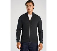 Strickjacke LINDBERGH "Cardigan Relaxed Fit", Herren, Gr. S, dk navy mel, Obermaterial: 100% Baumwolle, Strickjacken Strickjacke (63974935-S) dk navy mel