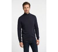 Cardigan LINDBERGH "Lindbergh Cardigan", Herren, Gr. S, blau (navy), Oberstoff: 100% Baumwolle, Strickjacken (70505304-S) navy