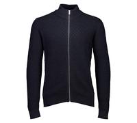 Strickjacke LINDBERGH "Lindbergh Cardigan", Herren, Gr. S, dk navy mel, Obermaterial: 100% Baumwolle, Strickjacken Strickjacke (63974935-S) dk navy mel