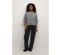 KAFFE Strickjacke KArosie L, Grey Melange L