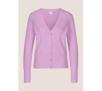 Strickjacke MADELEINE "Strickjacke Eleganter Viskose-Cardigan mit Knopfleiste", Damen, Gr. 36/38, rosa (wildrose), Obermaterial: 70% Viskose CV. 30% Polyamid PA., Modern, V-Ausschnitt, Strickjacken St