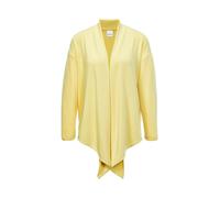 Strickjacke MADELEINE "Strickjacke Strickjacke aus recyceltem Material", Damen, Gr. 38, gelb (zitronenfalter), Obermaterial: 100% Polyester PES., Strickjacken Strickjacke (76055865-38) zitronenfalter