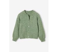Strickjacke Mädchen grün Gr. 140 von Vertbaudet