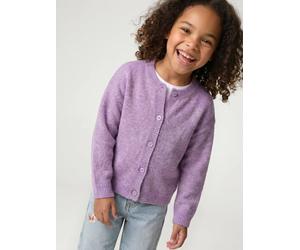 Strickjacke Mädchen violett Gr. 92/98 von Vertbaudet