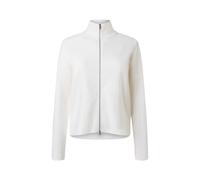 Strickjacke MAERZ MUENCHEN "Maerz Muenchen 214400 Strickjacke Damen Bekleidung", Damen, Gr. 42, weiß, 55% Wolle (Merino), 45% Baumwolle, Strickjacken Strickjacke (50438626-42) weiß
