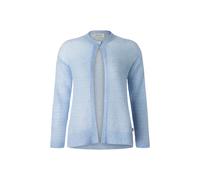 Strickjacke MAERZ MUENCHEN "Maerz Muenchen 214600 Strickjacke Damen Bekleidung", Damen, Gr. 36, blau, 46% Alpaka, 35% Polyamid, 19% Schurwolle, Strickjacken Strickjacke (12147748-36) blau