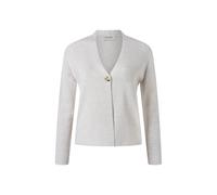 Strickjacke MAERZ MUENCHEN "Maerz Muenchen 215800 Strickjacke Damen Bekleidung", Damen, Gr. 44, weiß, 100% Wolle (Merino), Strickjacken Strickjacke (88066842-44) weiß