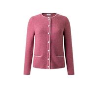 Strickjacke MAERZ MUENCHEN "Maerz Muenchen 247701 Strickjacke Damen Bekleidung", Damen, Gr. 42, pink (rot), 60% Wolle, 20% Viskose, 20% Polyamid, Strickjacken Strickjacke (78194202-42) rot
