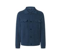 Strickjacke MAERZ MUENCHEN "Maerz Muenchen 544000 Strickjacke Herren Bekleidung", Herren, Gr. 54, blau, 100% Baumwolle, Strickjacken Strickjacke (18569053-54) blau