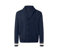 Strickjacke MAERZ MUENCHEN "Maerz Muenchen 567201 Strickjacke Herren Bekleidung", Herren, Gr. 50, blau, 100% Schurwolle, Strickjacken Strickjacke (30085010-50) blau