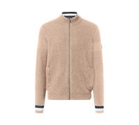 Strickjacke MAERZ MUENCHEN "Maerz Muenchen 569901 Strickjacke Herren Bekleidung", Herren, Gr. 52, beige (braun), 100% Schurwolle, Strickjacken Strickjacke (52879964-52) braun