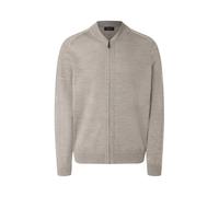 Strickjacke MAERZ MUENCHEN "Maerz Muenchen 585600 Strickjacke Herren Bekleidung", Herren, Gr. 50, beige, 100% Wolle (Merino), Strickjacken Strickjacke (62279427-50) beige