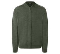 Strickjacke MAERZ MUENCHEN "Maerz Muenchen 585600 Strickjacke Herren Bekleidung", Herren, Gr. 58, grün (gruen), 100% Wolle (Merino), Strickjacken Strickjacke (85402737-58) gruen