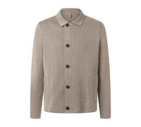 Strickjacke MAERZ MUENCHEN "Maerz Muenchen 593400 Strickjacke Herren Bekleidung", Herren, Gr. 56, beige, 100% Wolle (Merino), Strickjacken Strickjacke (63341042-56) beige