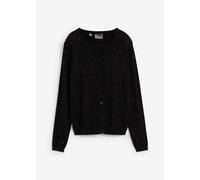 Strickjacke mit Glitzersteinchen 52/54 (XXL)