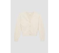 Strickjacke mit Knopfleiste aus Bouclé 158/164 Beige 2152833.0805.158_164