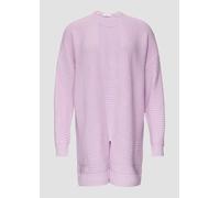 Strickjacke mit Strukturmuster 42 lila 2154766.4703.42