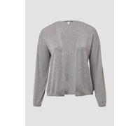 Strickjacke mit überschnittener Schulter 46 grau 2168346.9400.46
