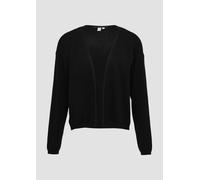 Strickjacke mit überschnittener Schulter S schwarz 2165043.9999.S