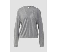 Strickjacke mit überschnittener Schulter XL grau 2165043.9400.XL