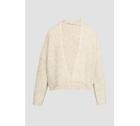 Strickjacke mit weiten Ärmeln im Relaxed Fit 44 Beige 2157175.81W9.44