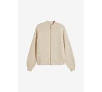 Strickjacke mit Zopmuster 44/46 (L)