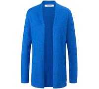 Strickjacke Modell Caro aus Seide und Kaschmir Peter Hahn blau 42