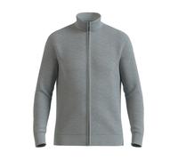 OLYMP Herren Strickjacke 978 Knit – Single Jersey, Regular Fit – Silbergrau 63, L