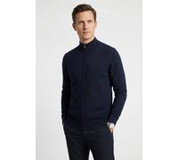 Strickjacke OLYMP "OLYMP Casual Strick", Herren, Gr. 4XL, marine, 100% Baumwolle, Strickjacken (46002001-4XL) marine