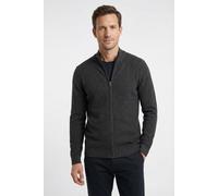 OLYMP Herren Strickjacke Casual.Strick,Struktur,Regular fit,anthrazit 67,L
