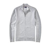 OLYMP Cardigan Herren Regular Fit Baumwolle grau, M