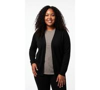 ONLY CARMAKOMA - CARPRINCESS LS SHORT CARDI NOOS Black - Gr. - 48