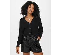 Strickjacke ONLY "ONLCAROL NICE L/S CARDIGAN KNT NOOS", Damen, Gr. S, schwarz, Strick, Obermaterial: 100% Polyacryl, unifarben, regular fit hüftlang, V-Ausschnitt, Rippbündchen, Strickjacken Strickjac
