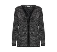 Strickjacke OXMO "Strickjacke OXDaniela", Damen, Gr. S, schwarz, Obermaterial: 50% Baumwolle CO. 50% Polyacryl PAN., Strickjacken Strickjacke (64924819-S) schwarz