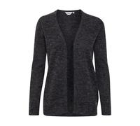OXMO Nena Damen Feinstrick Cardigan. Größe:L. Farbe:Charcoal Mix (200278)