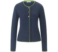 Strickjacke Peter Hahn blau 42