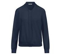 Strickjacke Peter Hahn blau 46