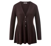 Strickjacke Peter Hahn braun 38