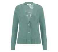 Strickjacke Peter Hahn grün 40