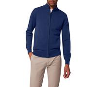 Pierre Cardin Herren Pullover Rundhals Strickjacke StKrgRV | Männer Basic Strickpulli | Mordern Fit | Navy Blazer 5064 6323 | 30W - 32L