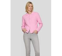 Strickjacke RABE "Strickjacke", Damen, Gr. 40, rosa, 71%Baumwolle 29%Polyamid, unifarben, gerade, Strickjacken Strickjacke (24896428-40) rosa