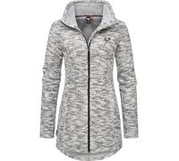 Strickjacke RAGWEAR "Miram Melange" Gr. XXXL (46), grau Damen Strickjacken (85899605-XXXL) grau