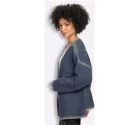 Strickjacke rauchblau 48/50