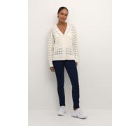 Strickjacke Regular fit white 2XL