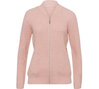 Strickjacke CLASSIC BASICS, Damen, Gr. 46, rosa (rosenquarz, meliert), 100% Polyacryl, unifarben, Strickjacken Strickjacke (49146056-46) rosenquarz, meliert