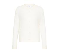 Strickjacke SAINT TROPEZ "Damen Strickjacke SabbaraSZ", Damen, Gr. XL, weiß (ice melange), Obermaterial: 55% Polyacryl PAN. 38% Polyamid PA. 7% Wolle mw., Strickjacken Strickjacke (67764421-XL) ice me
