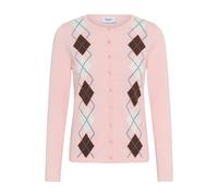 Strickjacke SAINT TROPEZ "Strickjacke MindySZ", Damen, Gr. XS, rot (cherry blossom), Obermaterial: 100% Baumwolle CO., Strickjacken Strickjacke (12446424-XS) cherry blossom