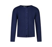 Strickjacke SALT AND PEPPER, Jungen, Gr. 116, blau (dunkelblau), 65% Baumwolle, 35% Polyester, unifarben, normal, Strickjacken Strickjacke, mit großen Knöpfen (74027162-116) dunkelblau