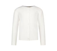 Strickjacke SALT AND PEPPER, Jungen, Gr. 128, weiß (sanftes weiß), 65% Baumwolle, 35% Polyester, unifarben, normal, Strickjacken Strickjacke, mit großen Knöpfen (38107521-128) sanftes weiß